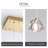 18-Light Rectangular Dimmable Crystal Led Chandelier Adjustable Long Lights-1567036719