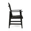 Chaises de salle à manger en bois de 2, gris foncé - pour la durabilité extérieure et le style 2 po pour la cour-1282344833