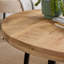 Agurtzane Solid Wood Industrial Coffee Table