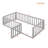 Wood Daybed Frame With Fence-945896506-945896502
