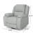 Anavia Faux Leather Swivel Recliner-574372311