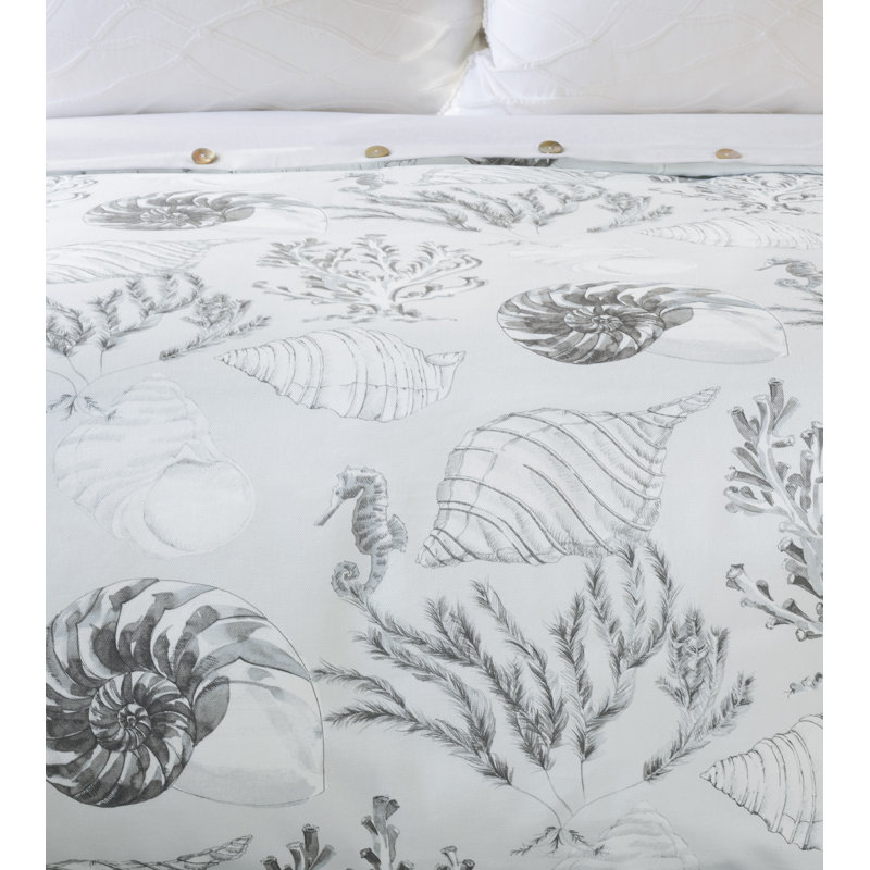 Nerida Cotton Duvet Cover, King Duvet Cover