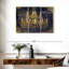 Ensemble de 3 pièces de lustre poésie sur toile-1072612131