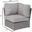 Chaise de coin en coin entièrement assemblée avec coussins-989446843