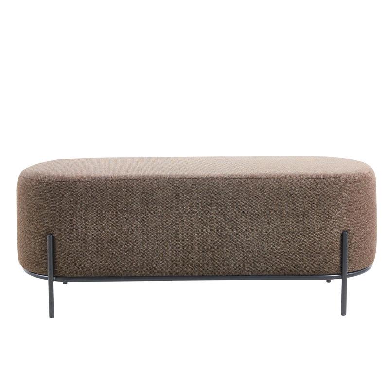 Banc Belbin, Brun, 16.73" H x 44.88" W x 14.96" D