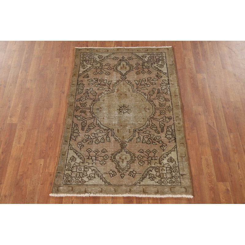 Tapis traditionnel délavé 3 x 5