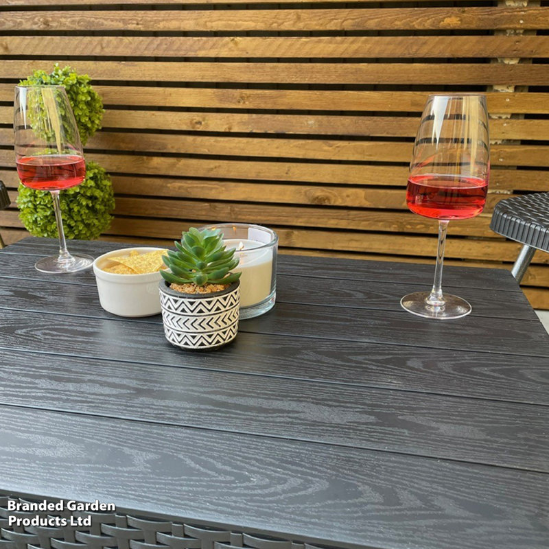 Rectangular Outdoor Side Table , 72cm cm W 52cm cm D