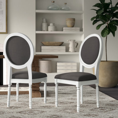 Chaise d'appoint beige Fowey