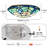 Seychella Tiffany flush mount ceiling light