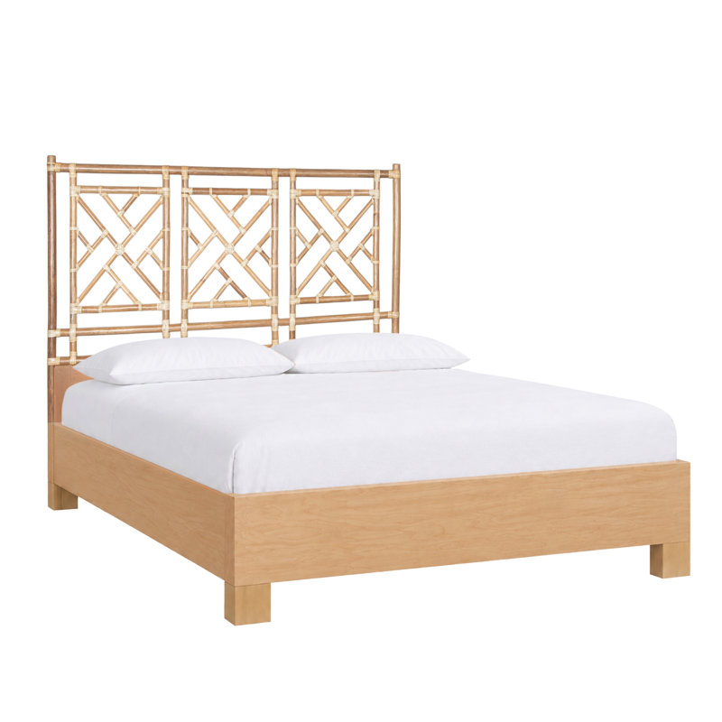 Chippendale Standard Bed, Full, Natural