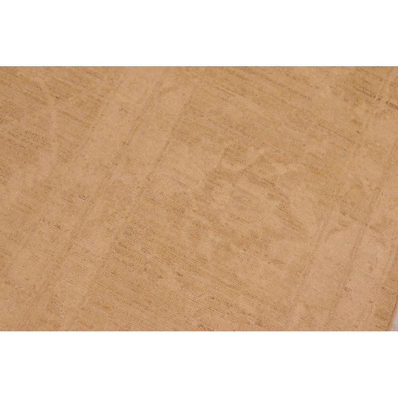 One-of-a-Kind Rectangle: 10' X 13'10'' 2000s Wool Area Rug Brown