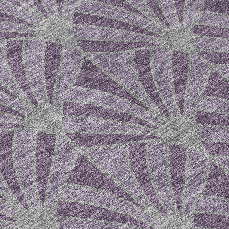 Machine Washable Indoor/Outdoor Lipman ACN2426 Mid-Century Modern Rug, Runner 2'3" x 7'6"