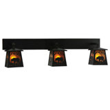 Rustic Lodge 3 - Light Outdoor Bulkhead Light