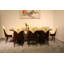 9 Pieces Vogue Lux Rectangular Dining Set-1978384276