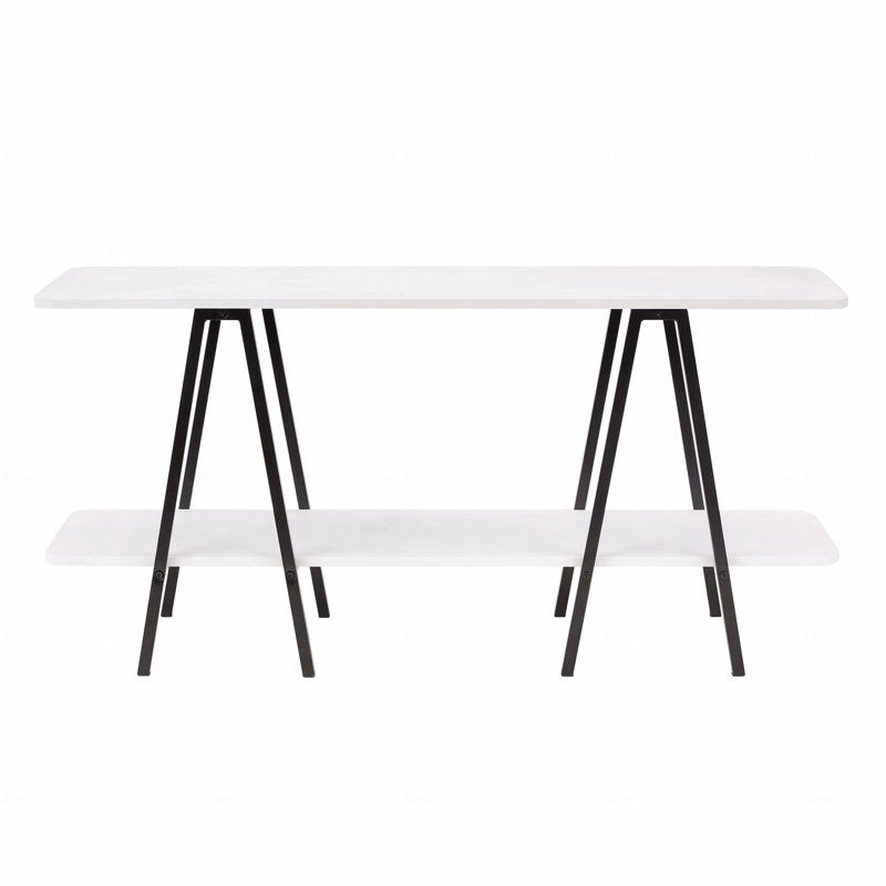 White Console Table, White
