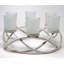 Centre de table avec porte-bougie ronde-1014943457