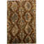 Himalayan Ikat Area Rug in Dark Brown
