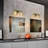 Nitasha Stainless Steel Armed Sconce