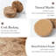Marble Agate Ceramic Jute Leather Crystal Round 4 Piece Coaster Set