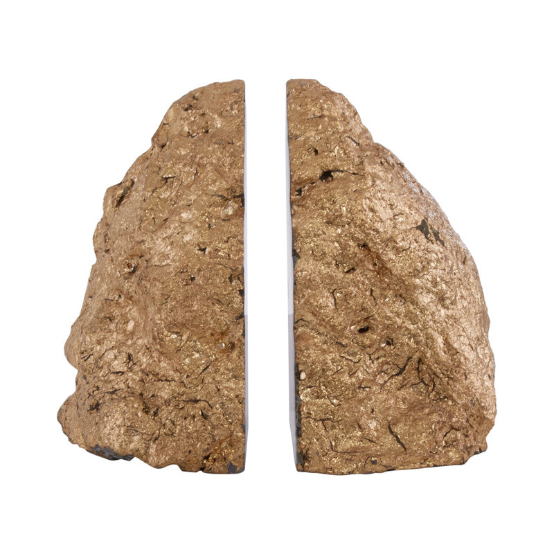 Stone Non-Skid Bookends