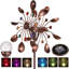 Ornement Ketisha Solar Wind Spinner Emerald