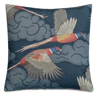 Housse et insert de coussin carré décoratif équestre Barrett Aves