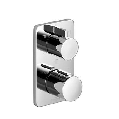 Cult Double Concealed Thermostatic Shower Valve