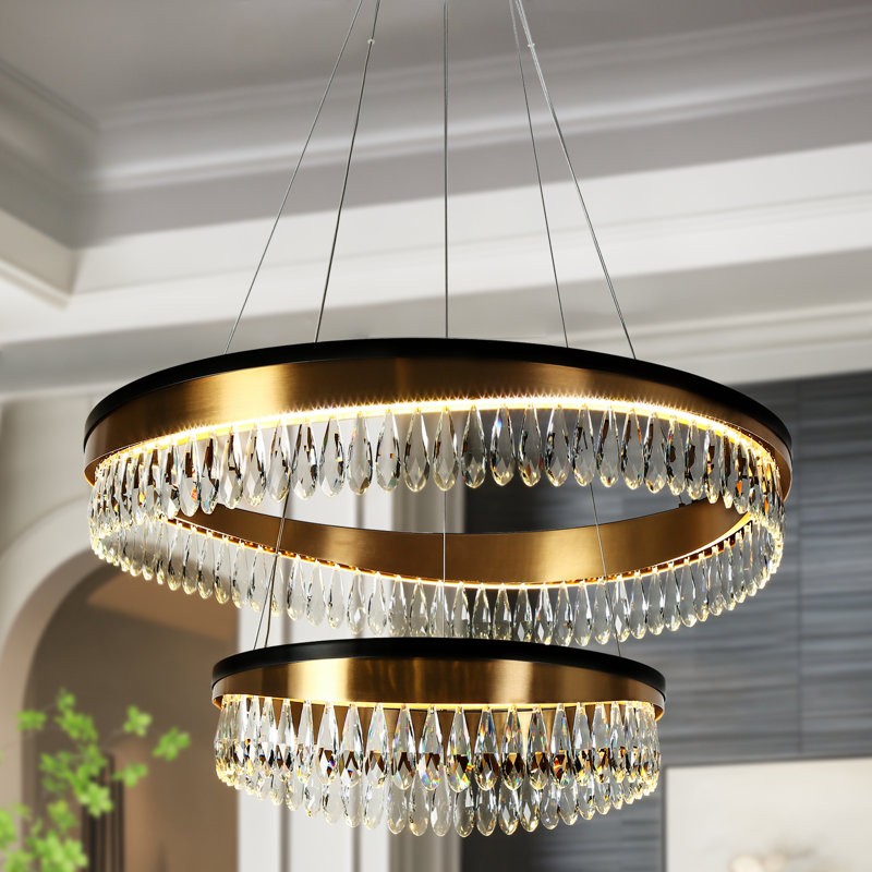 Lustre gradué à 2 lumières DEL Irma