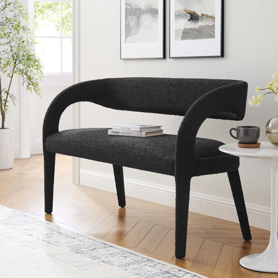 Modway Pinnacle Boucle Fabric Accent Bench