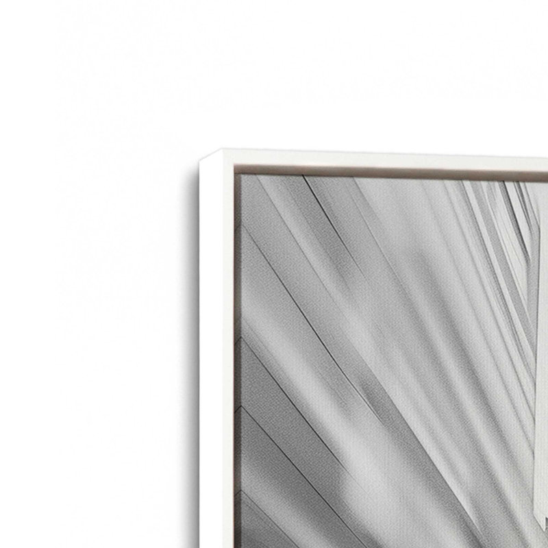 Impression sur toile London Pulse, H 18,75 po x l 12,75 po x P 1,75 po, Cadre flottant blanc opaque