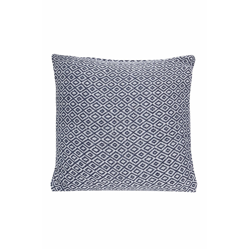 Square Cushion Cover, Blue, Square 43cm