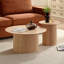 Petite table d'appoint ronde 17,71 pouces
