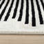 Tapis d'intérieur crème abstrait à motif de branches Tapis Alinda-132005633