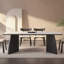 Combinaison de table et de chaise simplifiée-102484291