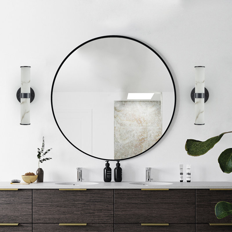 Shipka LED Recessed Wall Light, Matte Black