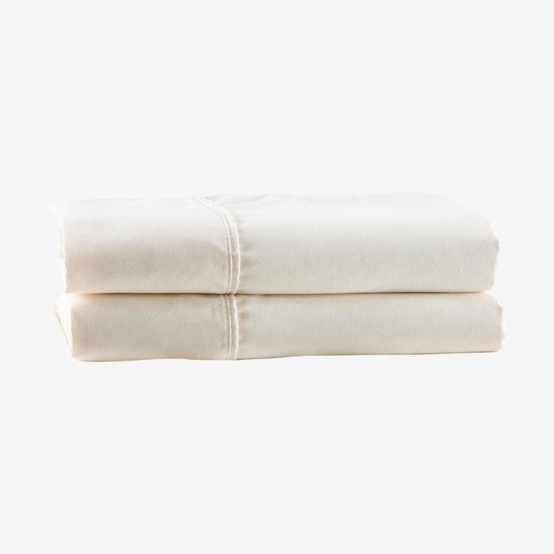 Eternal Double-Brushed 2pc. Pillowcase Set, Standard Pillowcase, Ivory