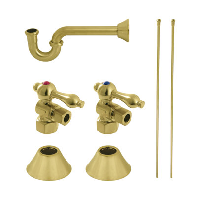 Kingston Brass Trimscape Traditional Plumbing Sink Trim Kit with P-Trap