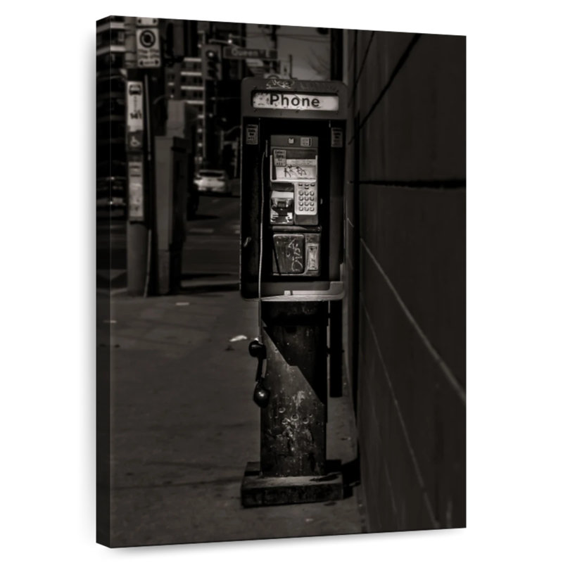Cabine téléphonique Kerner IV, H 39 po x l 26 po