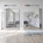 Fab Glass and Mirror Large Gym Mirror for Home Gym 48x72 - Full Length HD Tempered Glass Wall Panel - Professional Workout Display with Safety Backing - 1/4 Inch Commercial Grade-1094942751