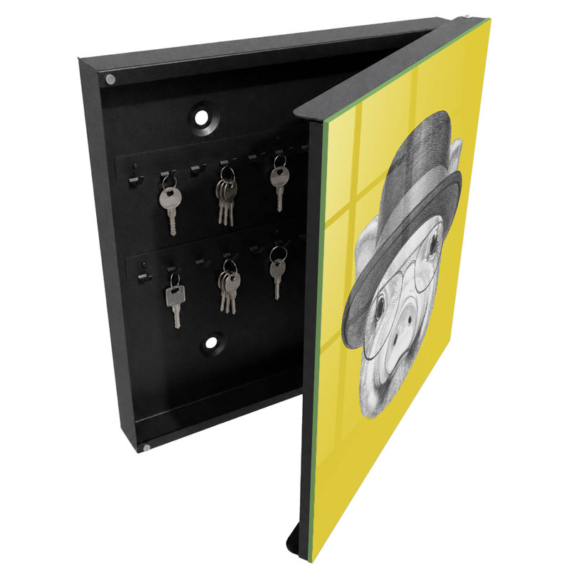 Metal Decorative Trunk