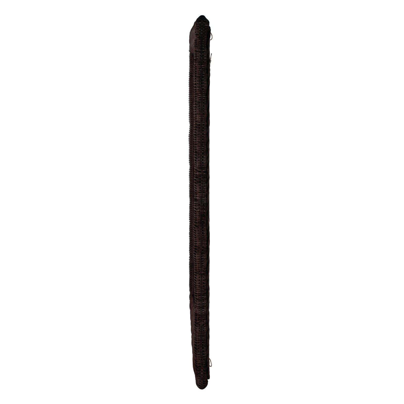 Lacie 30" Accent Mirror, Chocolate Brown