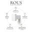 ROUS Hardware Art Deco Square Knob-953590623