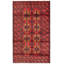 Tapis rouge foncé Dequita 3 pi 9 po x 6 pi 3 po