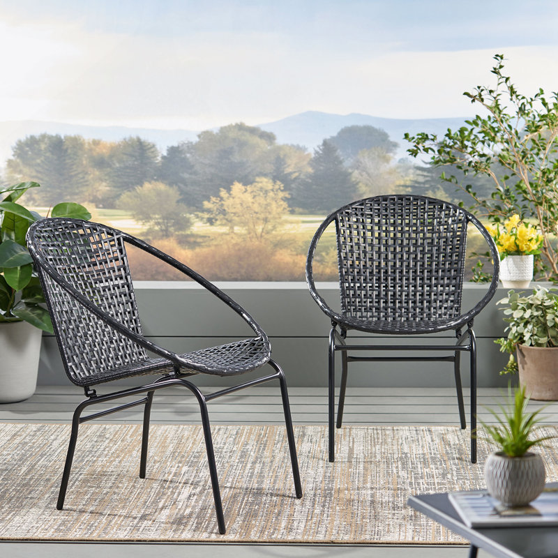 Polyethylene (PE) Wicker 2 - Person Seating Group