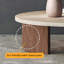 Table basse/thé moderne et minimaliste en bois massif-1720660772