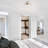 Harris Dual Mount Ceiling Light in Satin Nickel, 2-Light