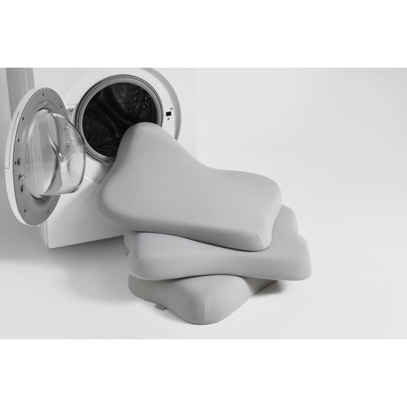 Oreiller de refroidissement Rest® Evercool®, tissu de coquille de refroidissement instantané au toucher et noyau en silicone respirant pour une régulation de la température toute la nuit et un soutien ergonomique