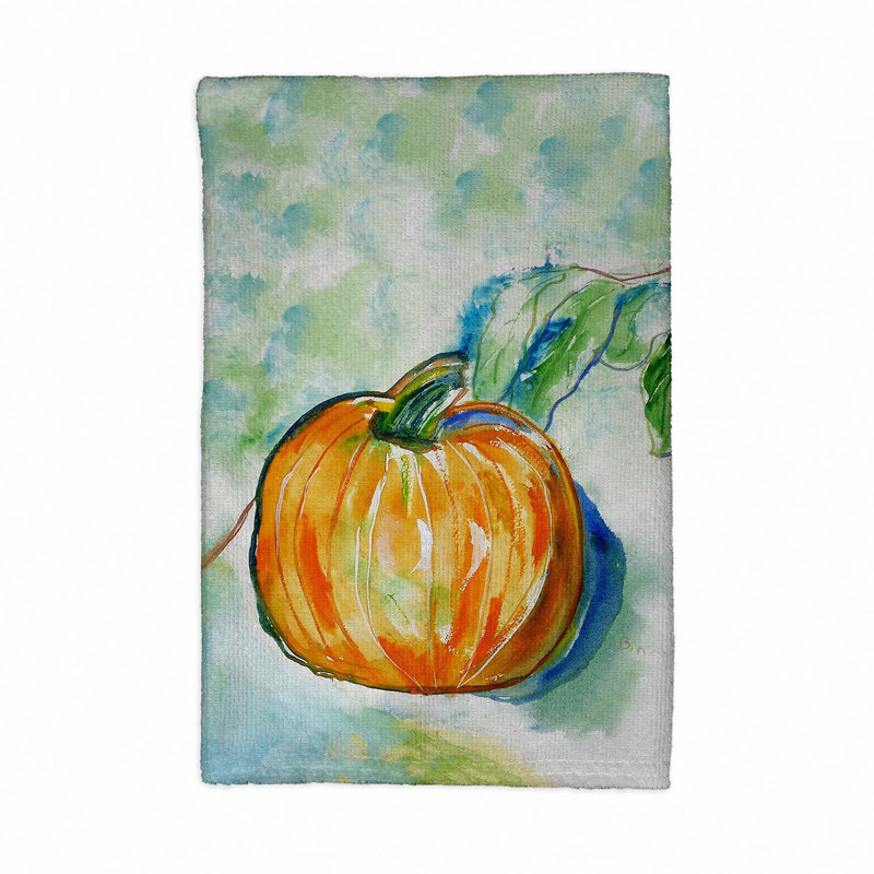 Serviette de thé citrouille