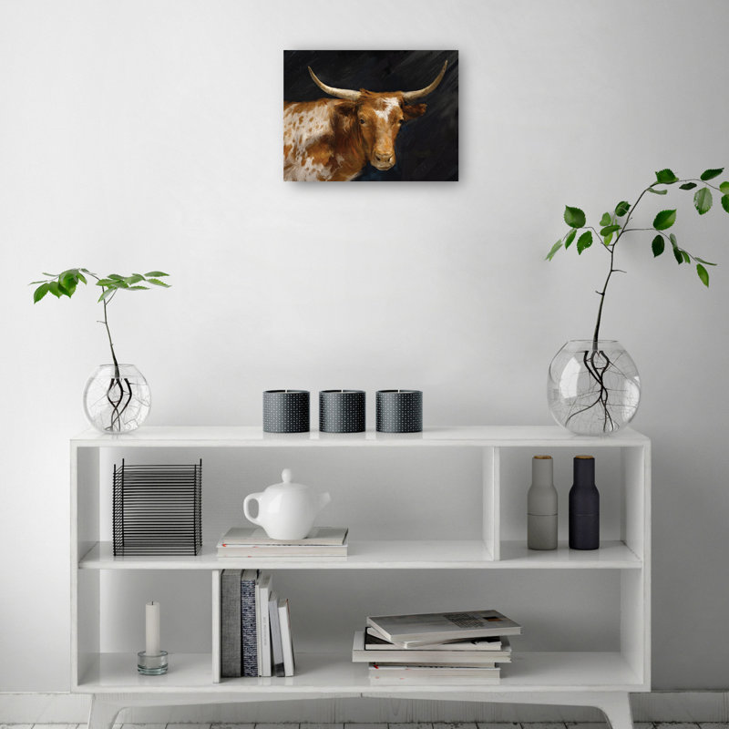 Impression sur toile Bull Market par Studio Arts, Toile tendue, H 42 po x l 56 po