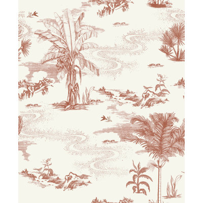 Rouleau de papier peint L 33 pi x l 20,5 po Yuki Osada Toile